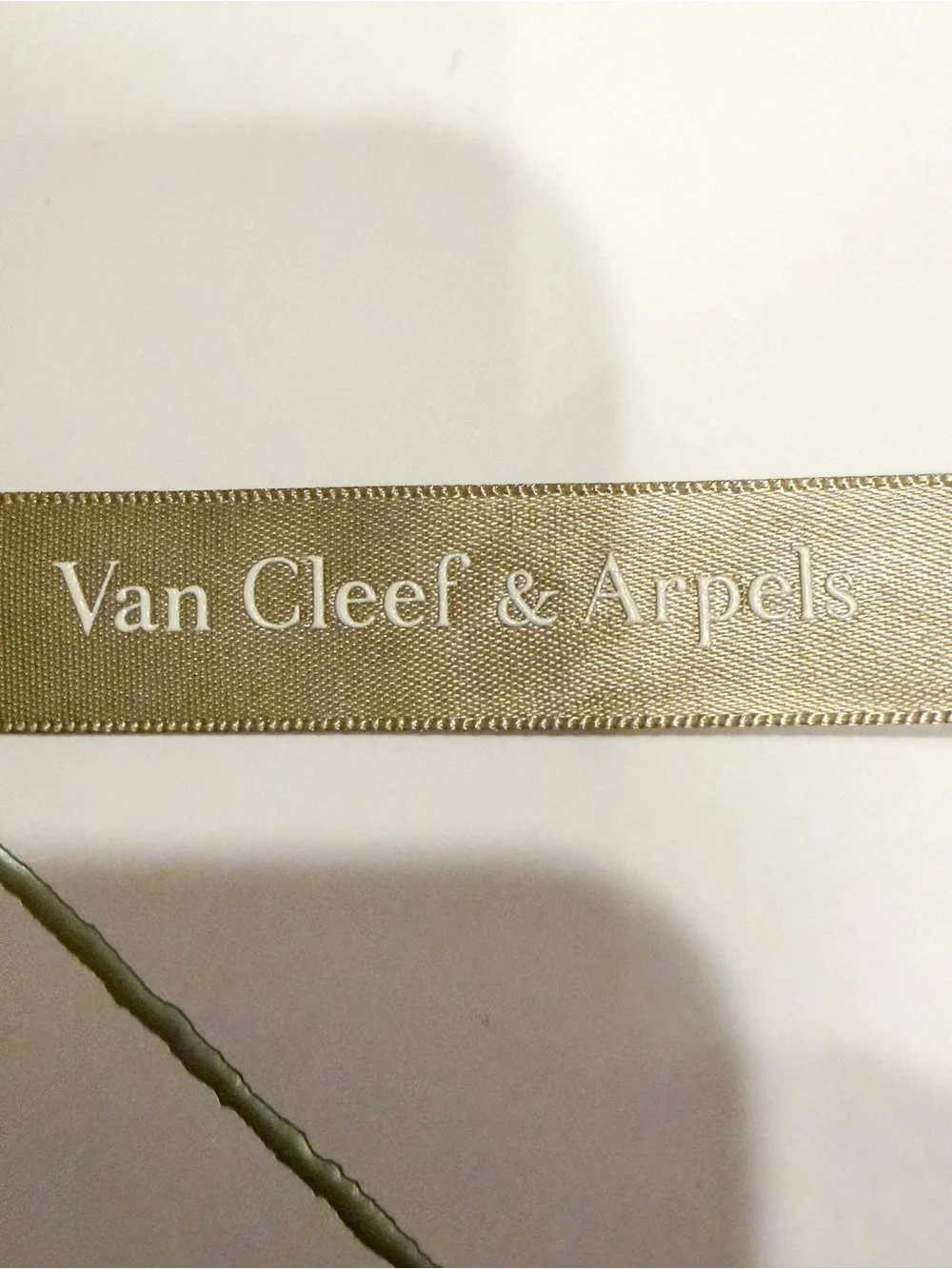 Van Cleef & Arpels Bracelet Packaging Set Travel Pouch Bag Cleaning Kit Ribbon